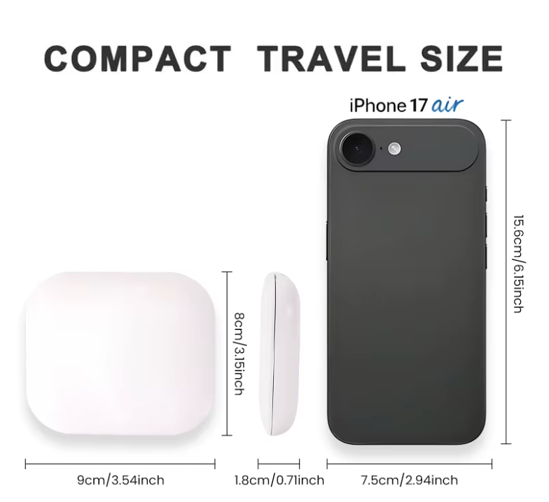 Fera Domus Eclipse Travel Mirror